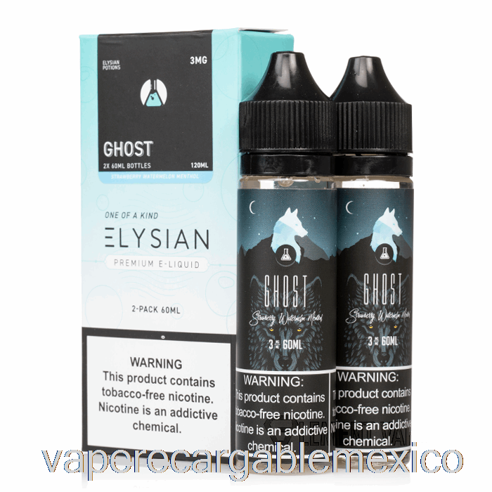 Vape Recargable Fantasma - Elysian Labs - 120ml 0mg